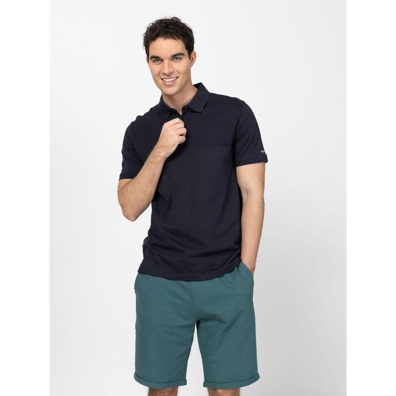 Tricou cu mânecă scurtă, cu guler, pentru bărbați DESERO