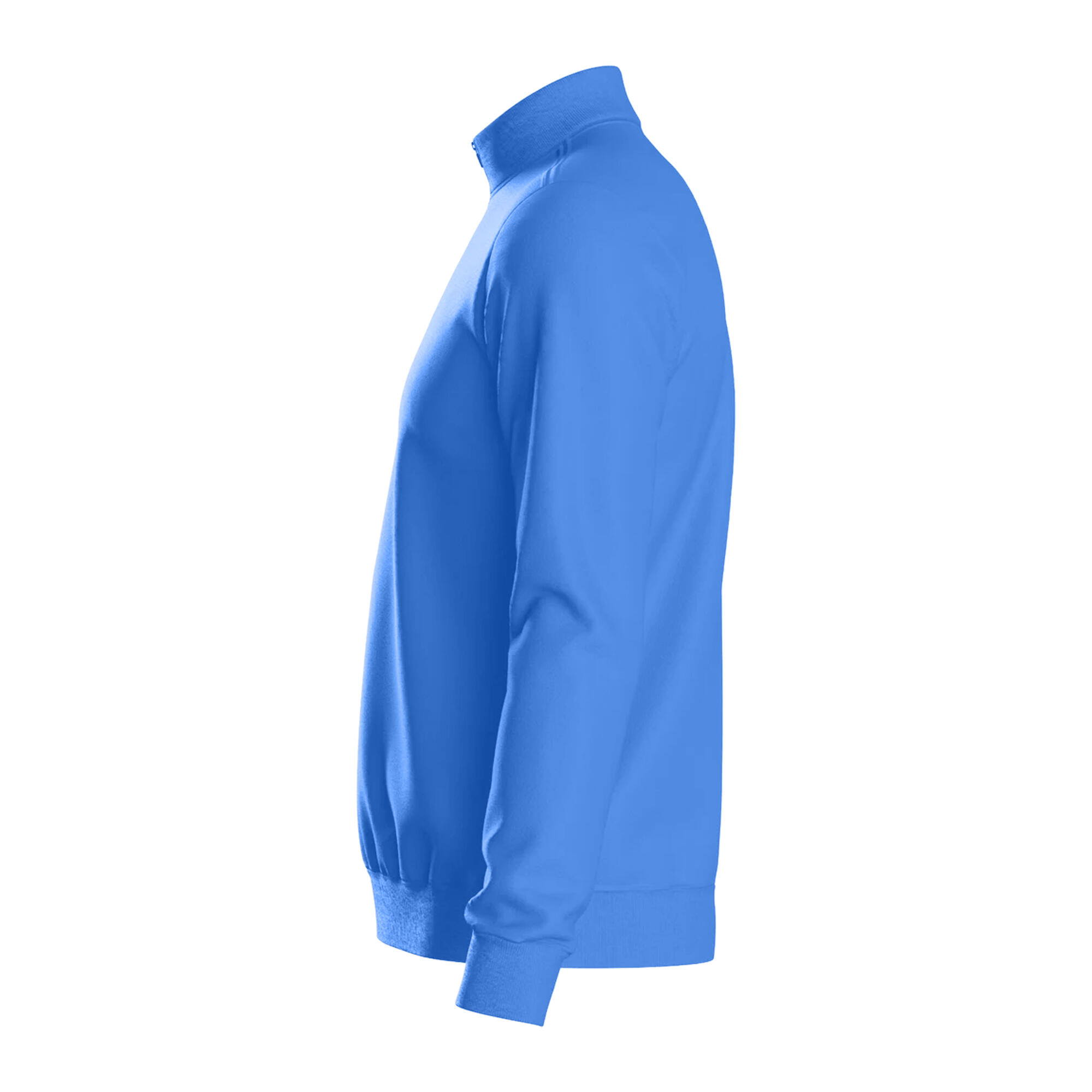 "Club Essential" Sweatshirt mit halbem Reißverschluss für Herren Königsblau 4/4