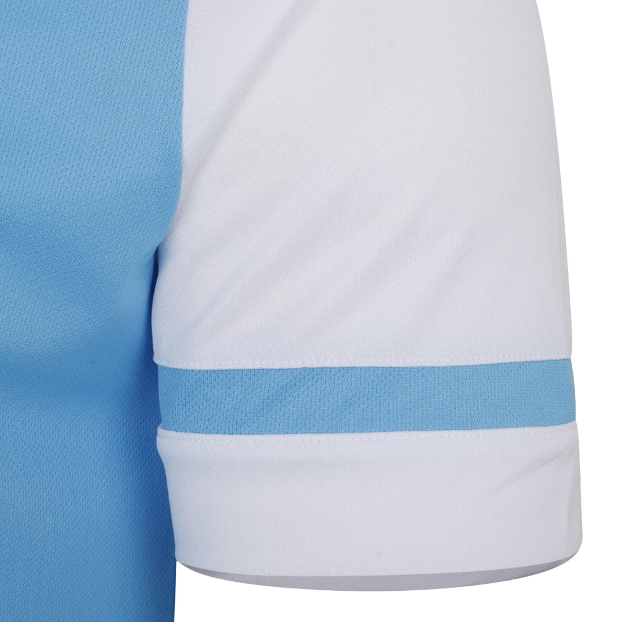 Mens Cavelle Jersey TShirt (Sky Blue/Brilliant White) 3/4