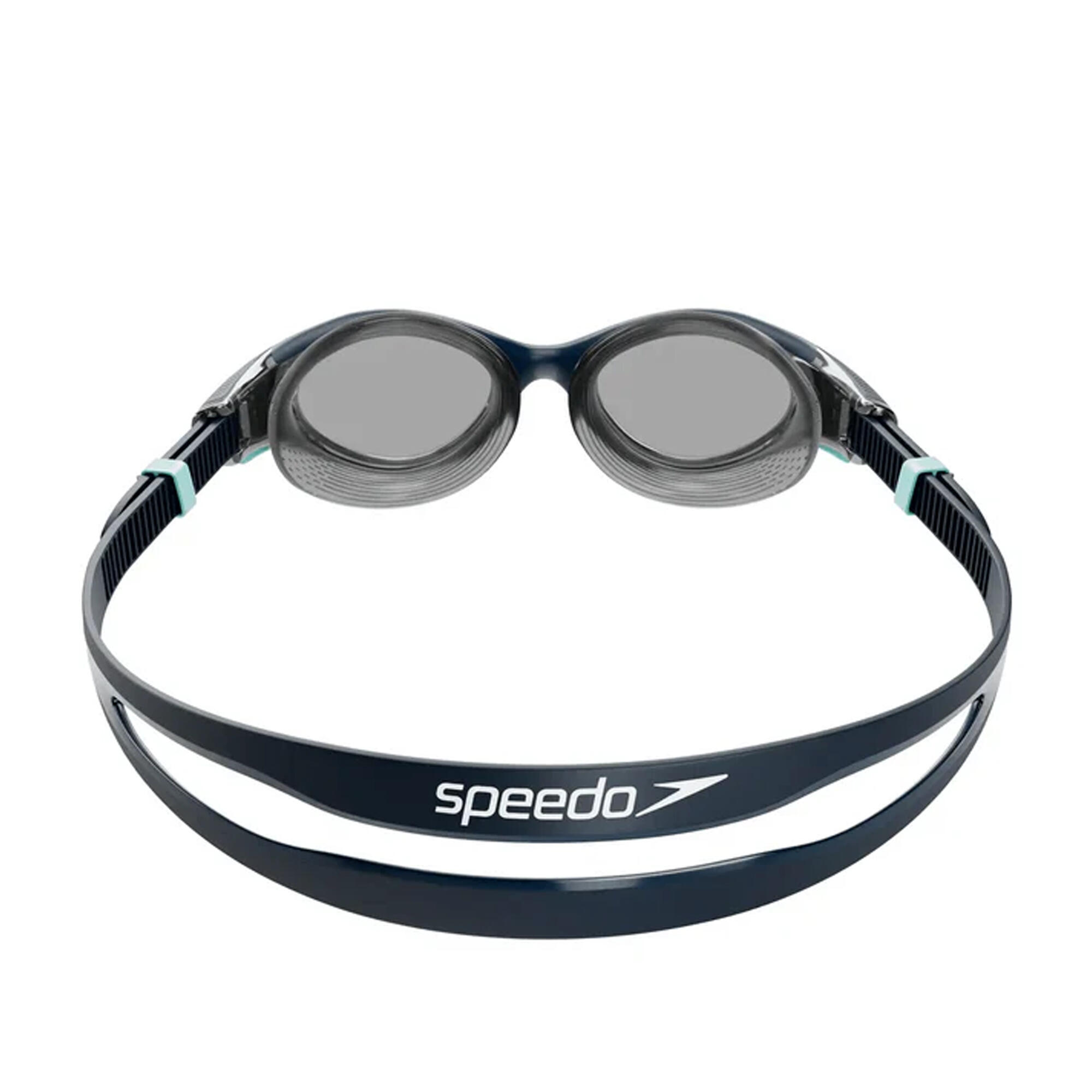 "Biofuse 2.0" Schwimmbrille 2024 für Damen Blau/Rauch-Grau 2/4