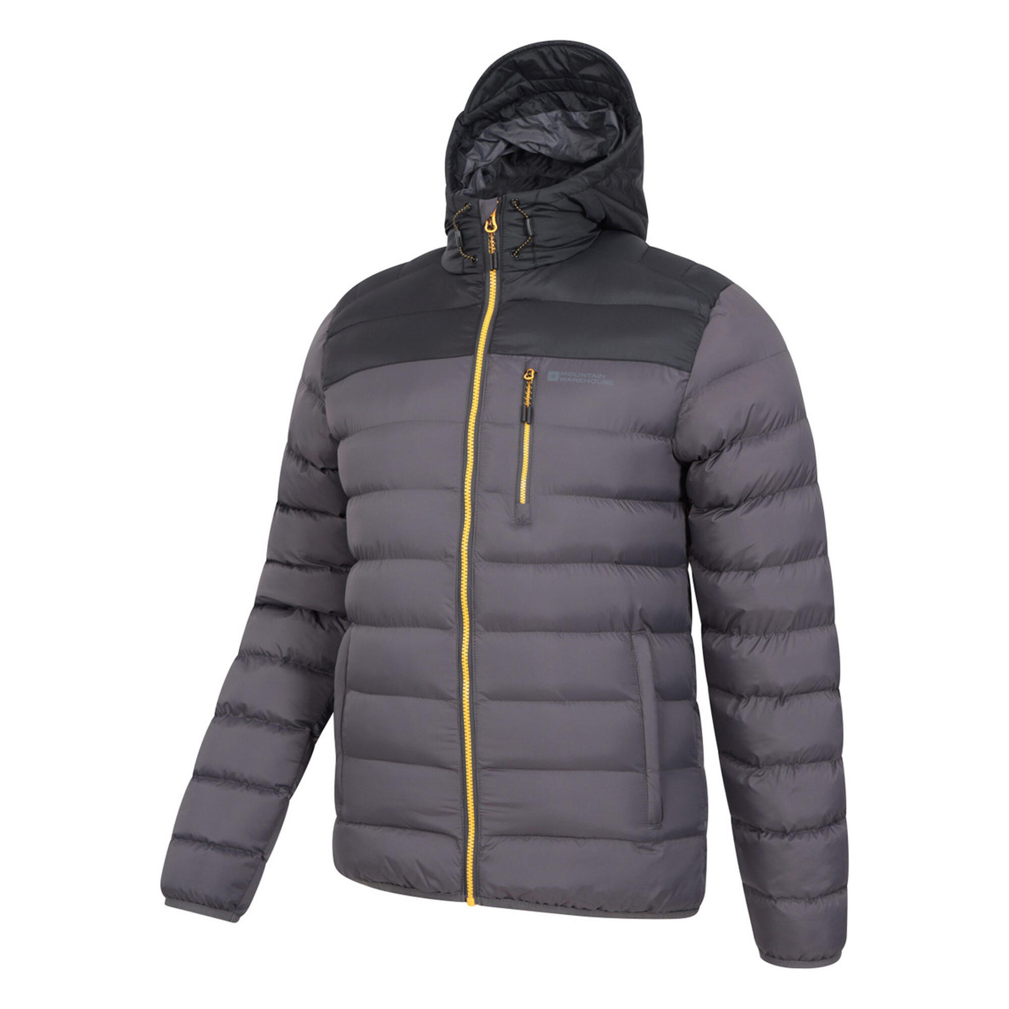 "Link" Steppjacke für Herren Dunkelgrau 3/4