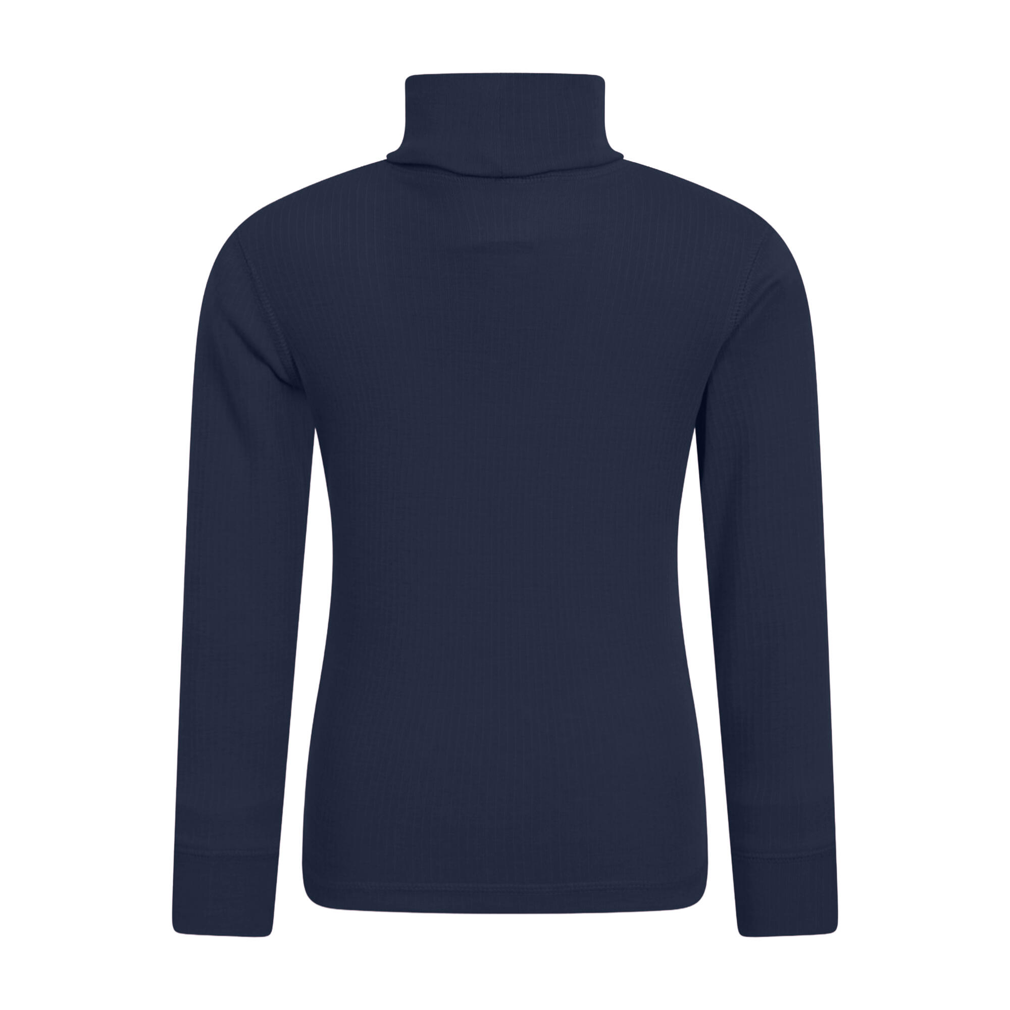 "Talus" Oberteil Rollkragen für Langärmlig Kinder Marineblau 2/4