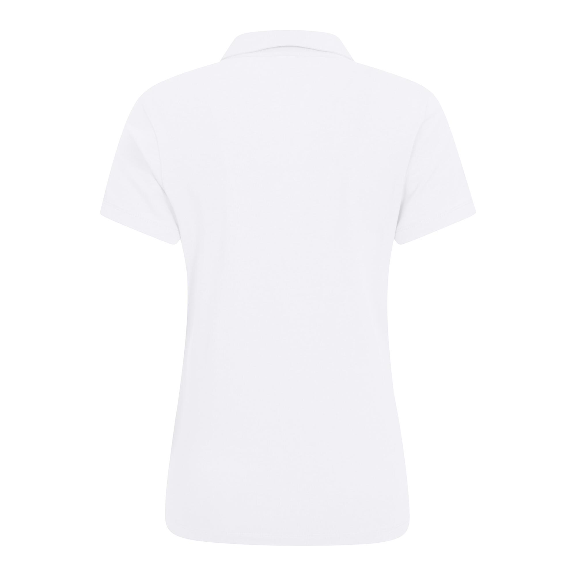 Poloshirt Mit UVSchutz für Damen Weiß 2/4
