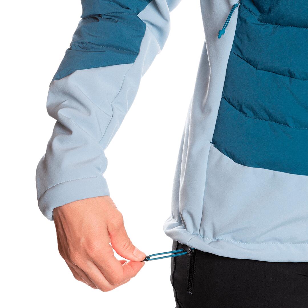 Chaqueta acolchada para Mujer Trangoworld Abeille kb Azul/Azul 7/7