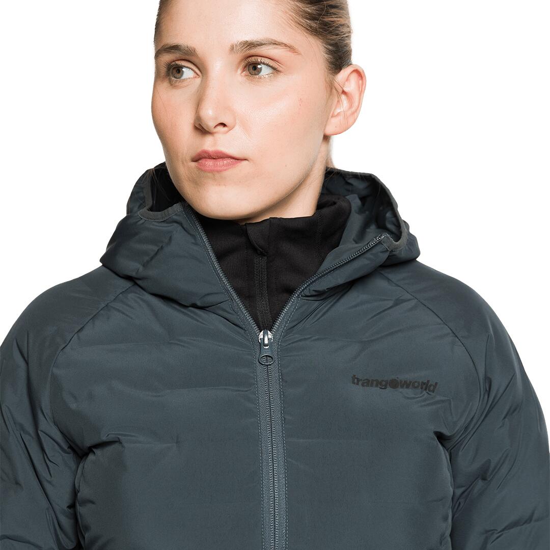Plumífero para Mujer Trangoworld Hamelin Gris 5/5