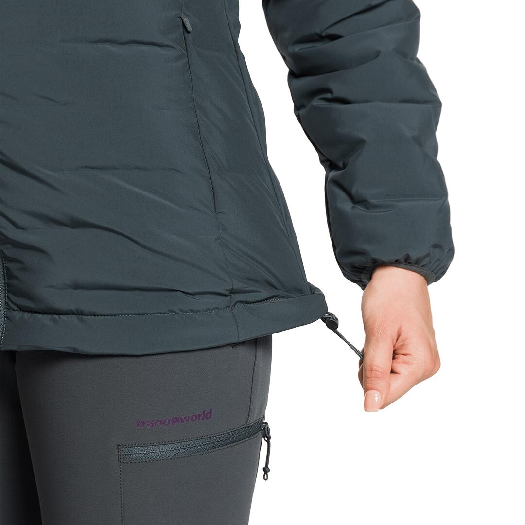 Plumífero para Mujer Trangoworld Hamelin Gris 4/5