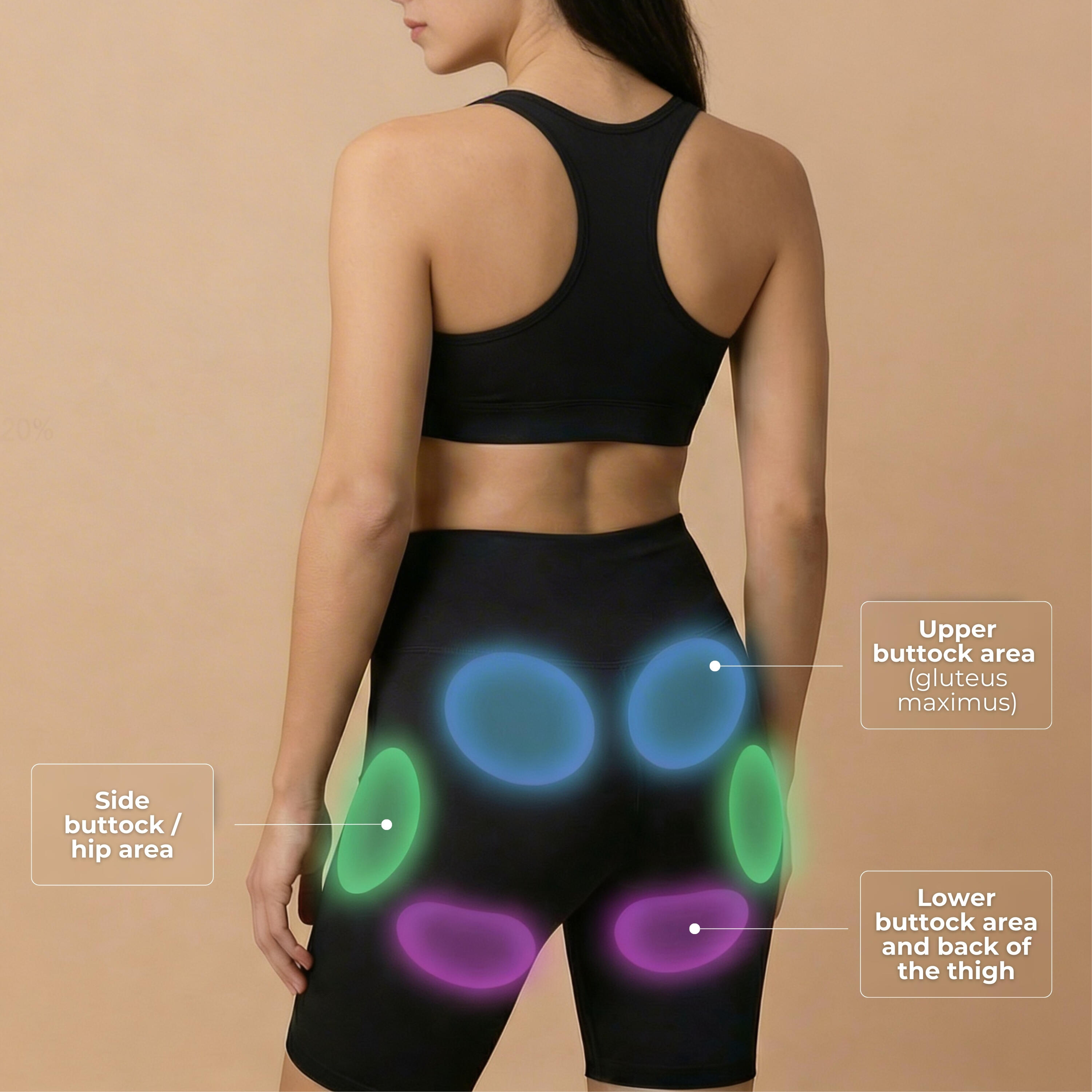 Vulpés Motion – Smarte EMS Leggings für Muskelaktivierung von Po & Oberschenkel 2/7
