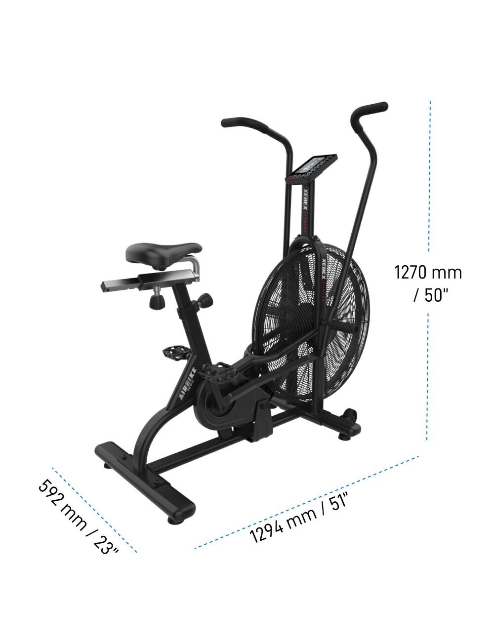 Rower powietrzny XEBEX Air Bike XBX-1000 6/7
