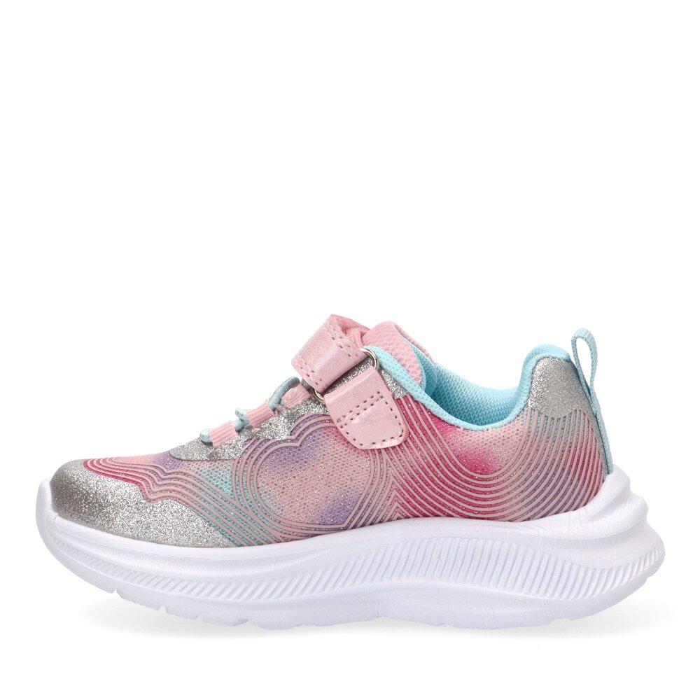 Deportivas Casual Niña Suela Plana - Modelo Rbs1638 Rosa 3/6