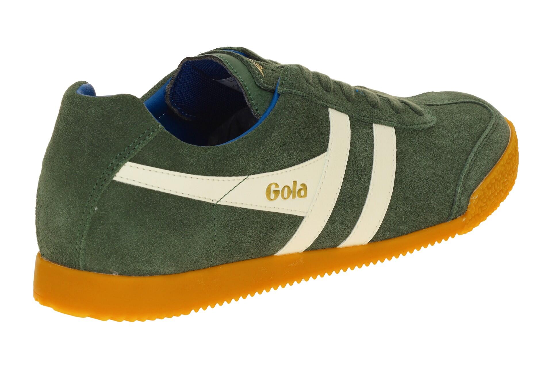 Gola Harrier Sneakers Schuhe grün khaki Herren CMA192 4/7