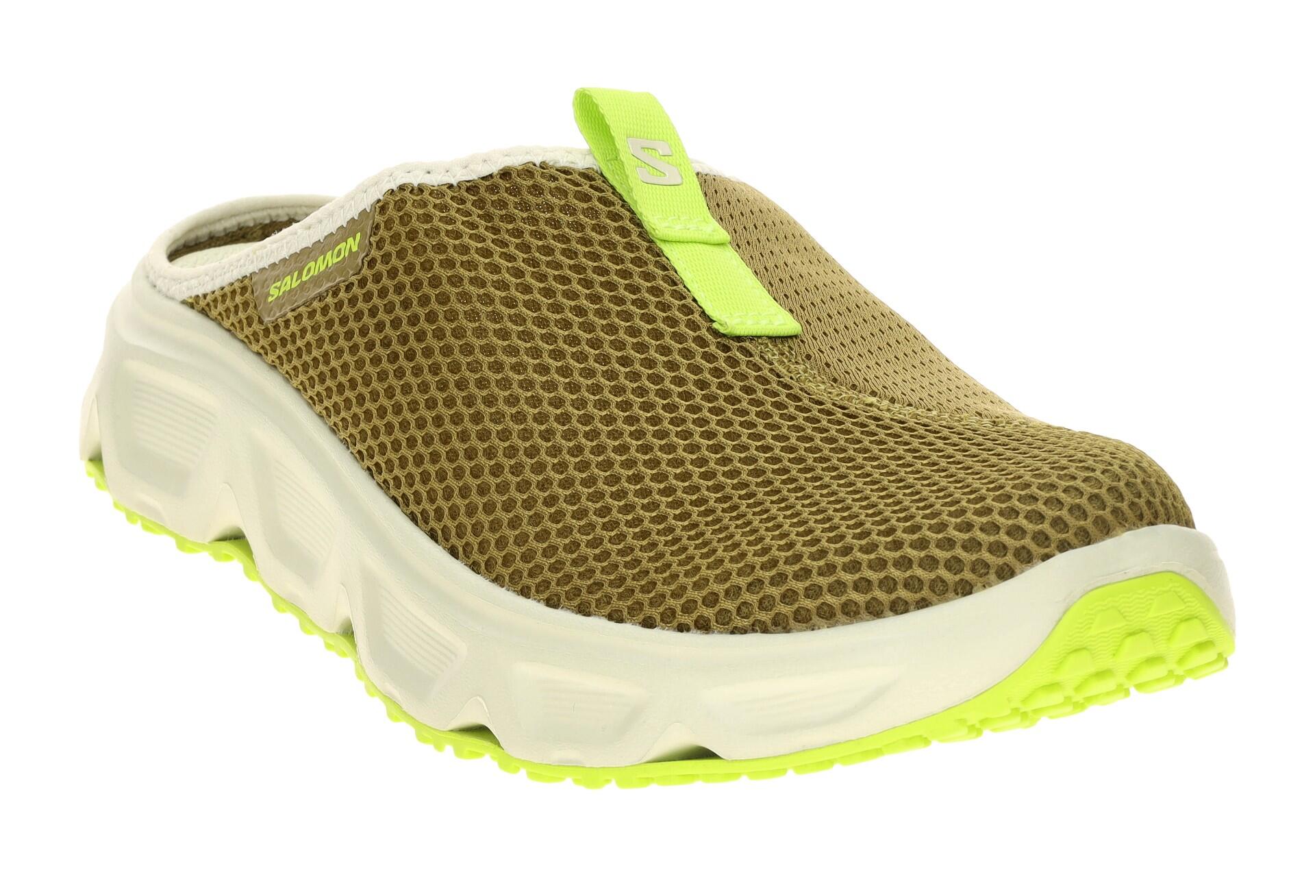 Salomon Reelax Slide Pantoletten Clogs grün 479943 3/7