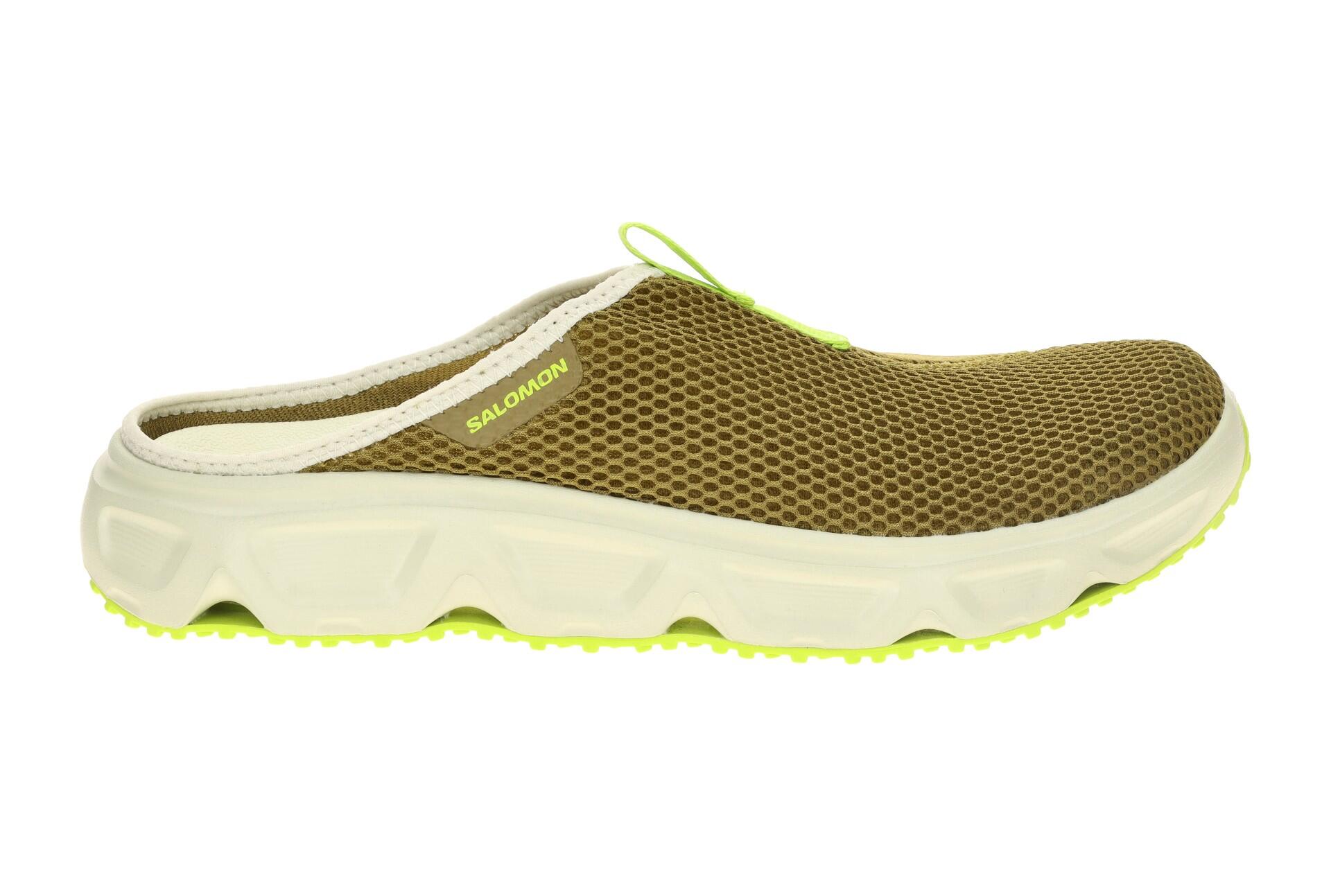 Salomon Reelax Slide Pantoletten Clogs grün 479943 2/7