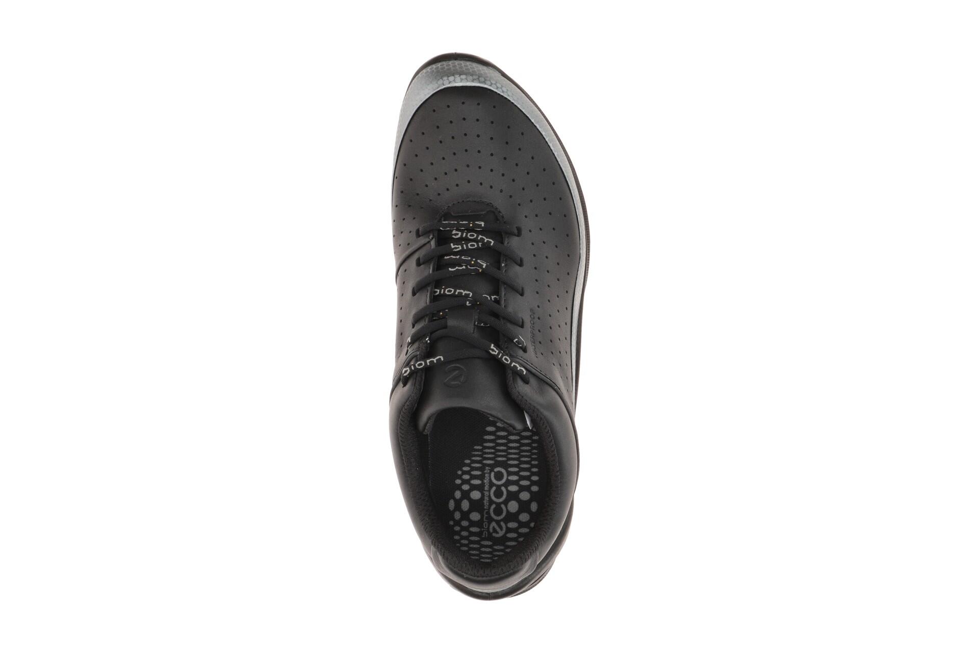 ecco Biom Energi Schuhe schwarz silber Damen Sneaker Waterproof 6/7