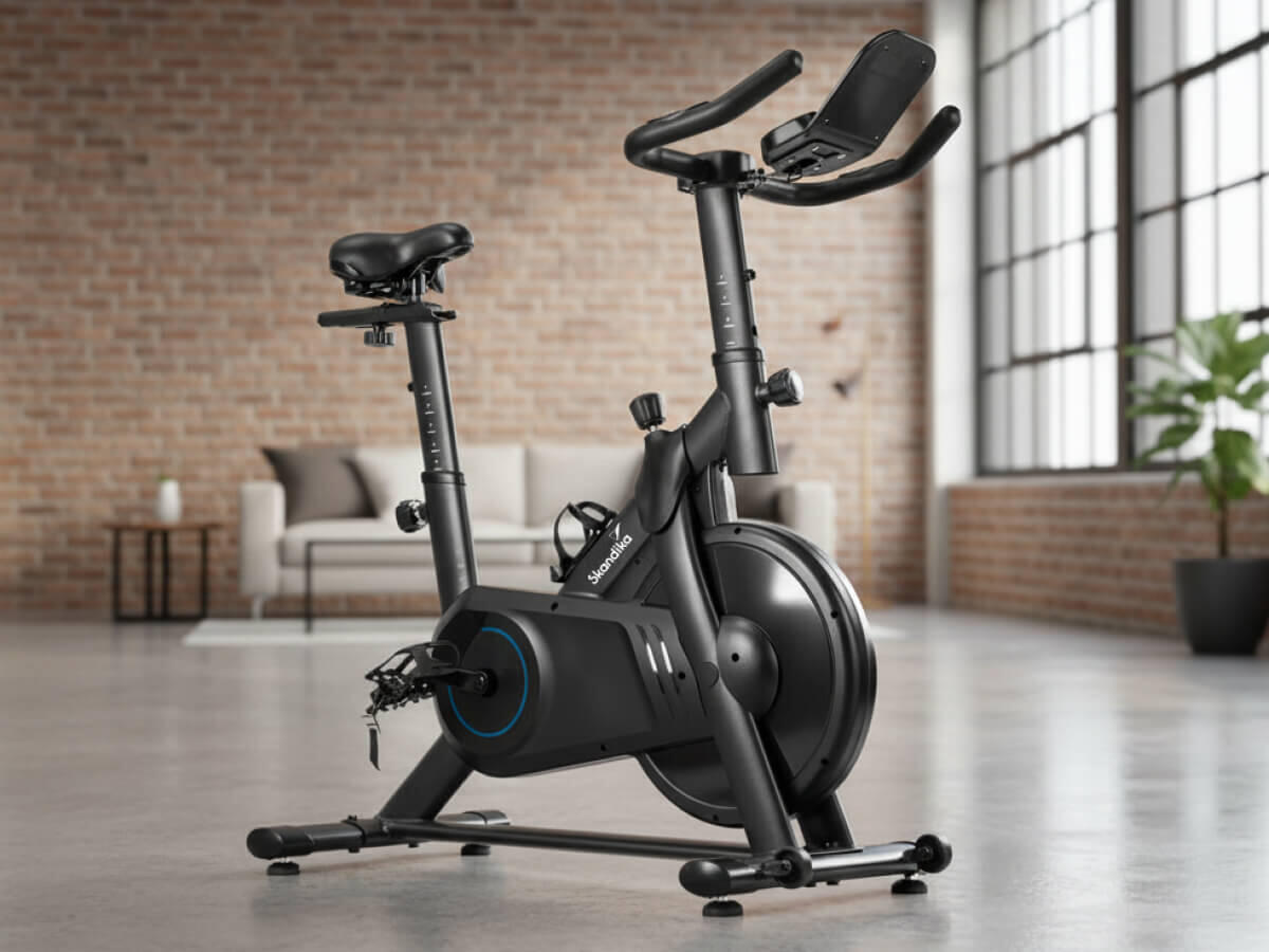 Bicicletta stazionaria Indoor - Bike Falk P8-HM - Sistema frenante magnetico 2/9