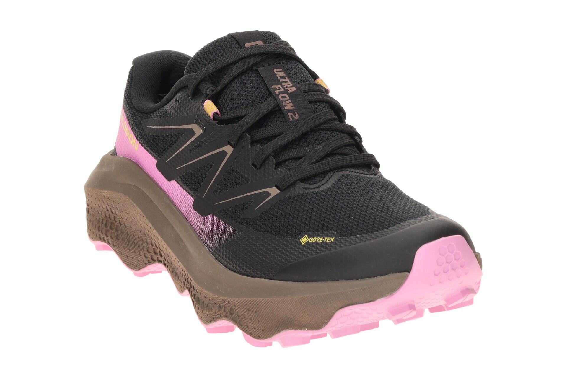 Salomon Ultra Flow Schuhe schwarz pink GORE-TEX 478844 3/7