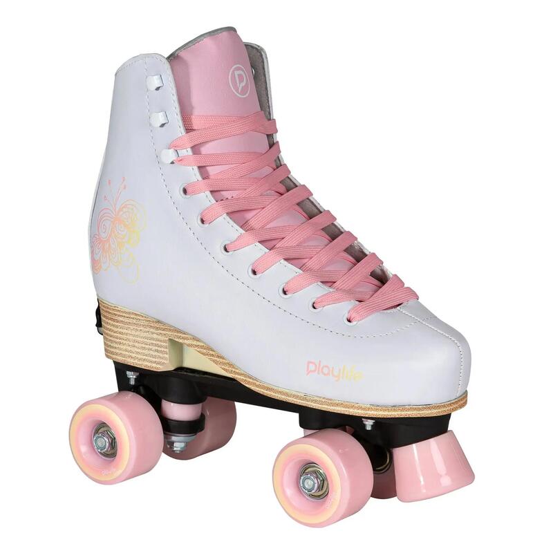 PLAYLIFE Classic Pale Rose Adjustable patine quad reglabile pentru copii