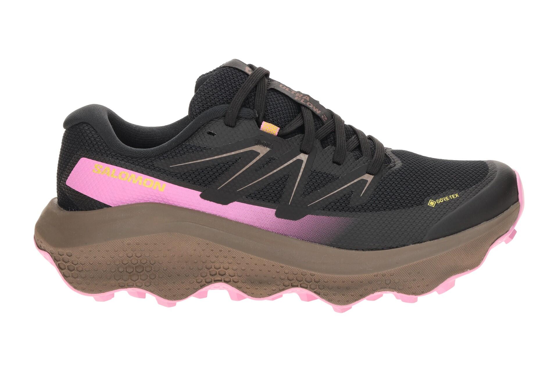 Salomon Ultra Flow Schuhe schwarz pink GORE-TEX 478844 2/7