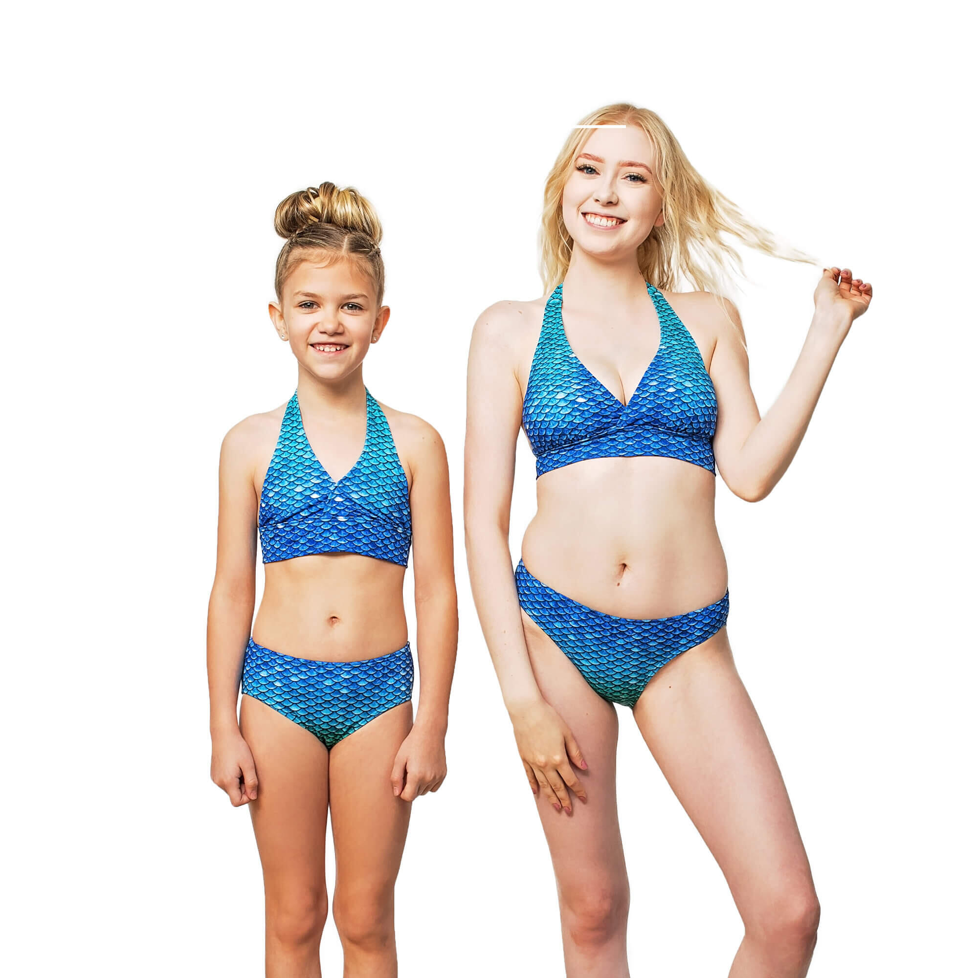 Meerjungfrau Bikini Teens und Erwachsene Blue Lagoon JL 3/4