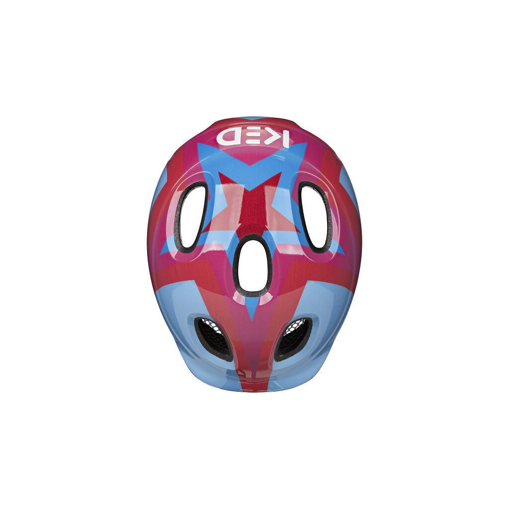 Casco infantil KED Meggy Spark S 45-50 cm azul/rojo 2/3