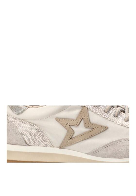 Deportivas Casual Mujer Suela Plana - Modelo C-1259 Blanco 6/6