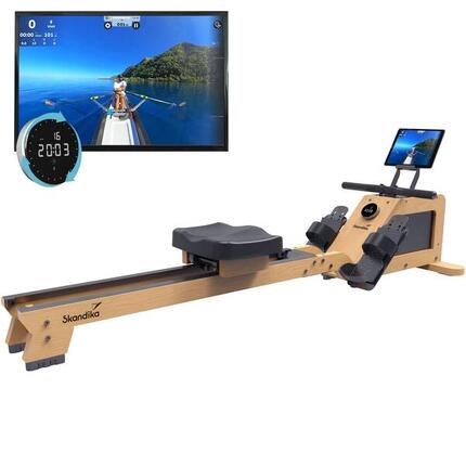 Wioślarz stacjonarny treningowy Torin P6-G własne zasilanie, 32 poziomy do 150kg