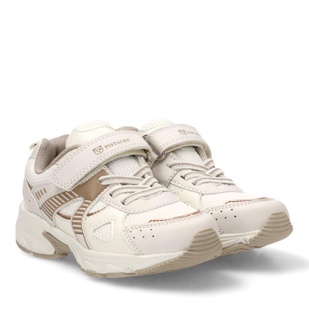 Deportivas Casual Niña Suela Plana - Modelo Rbs1605 Beige 2/6
