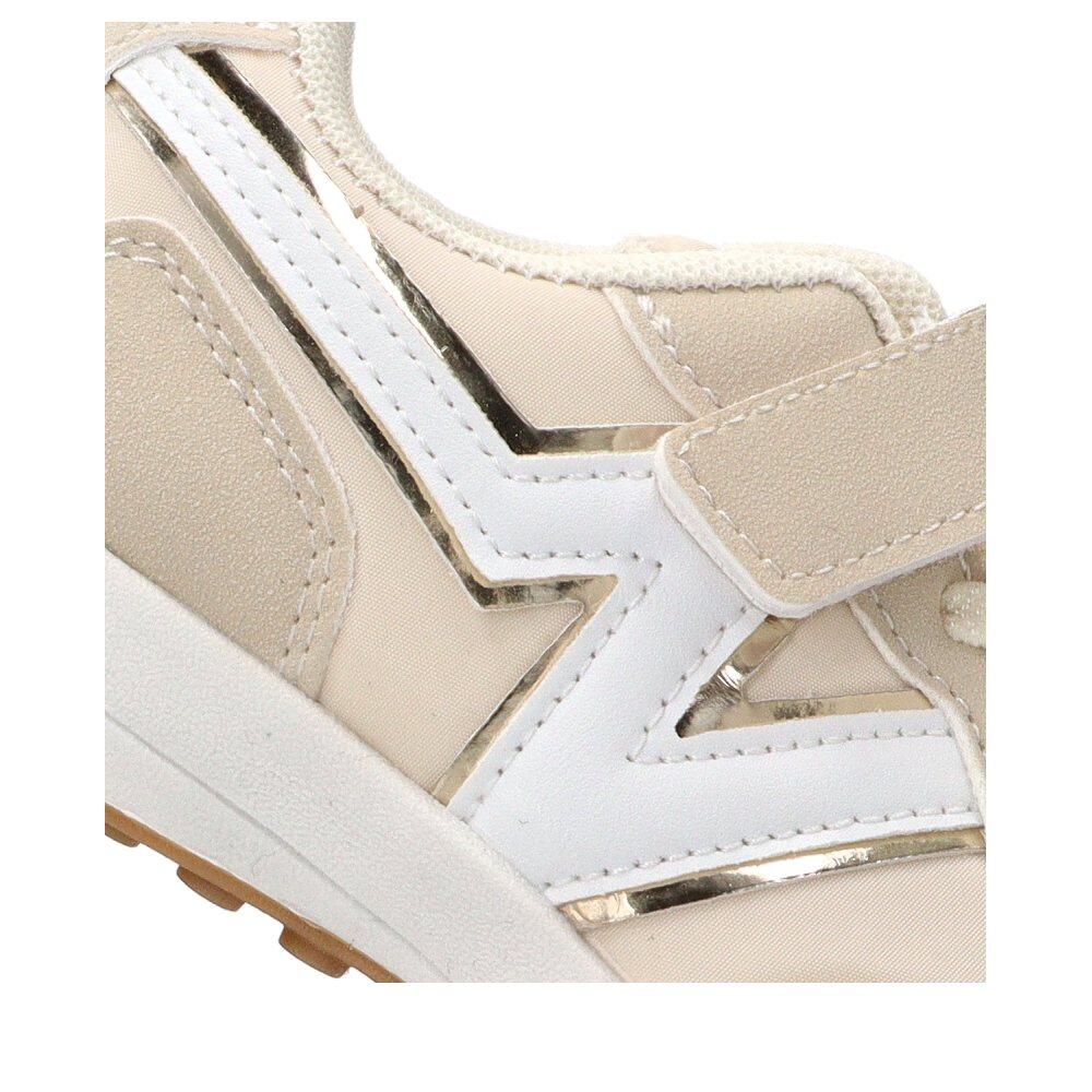 Deportivas Casual Niña Suela Plana - Modelo Rbs1649 Beige 6/6