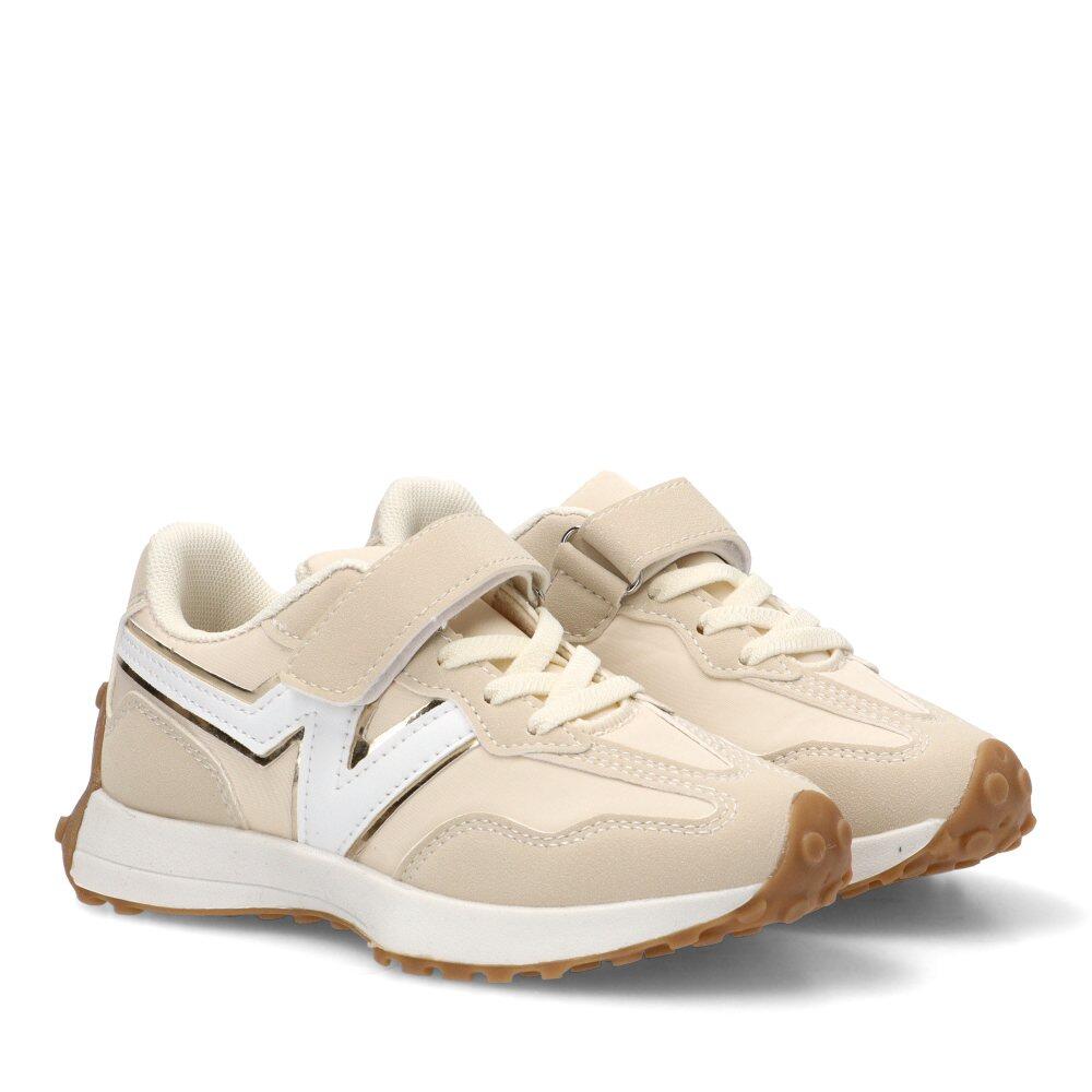 Deportivas Casual Niña Suela Plana - Modelo Rbs1649 Beige 2/6