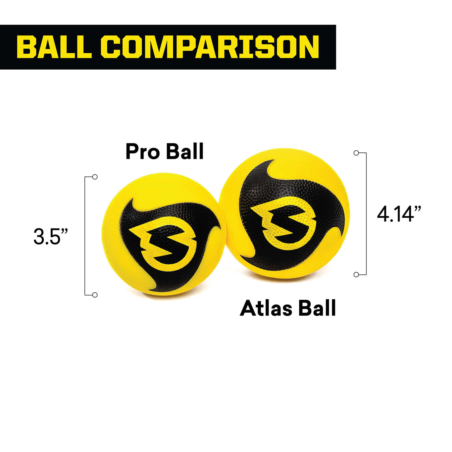 Spikeball Roundnet Ballen Spikeball Atlas Ballen 2-pack 2/3