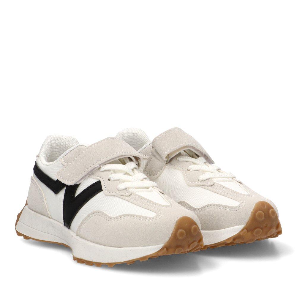 Deportivas Casual Niño Suela Plana - Modelo Rbs1649 Blanco 2/6