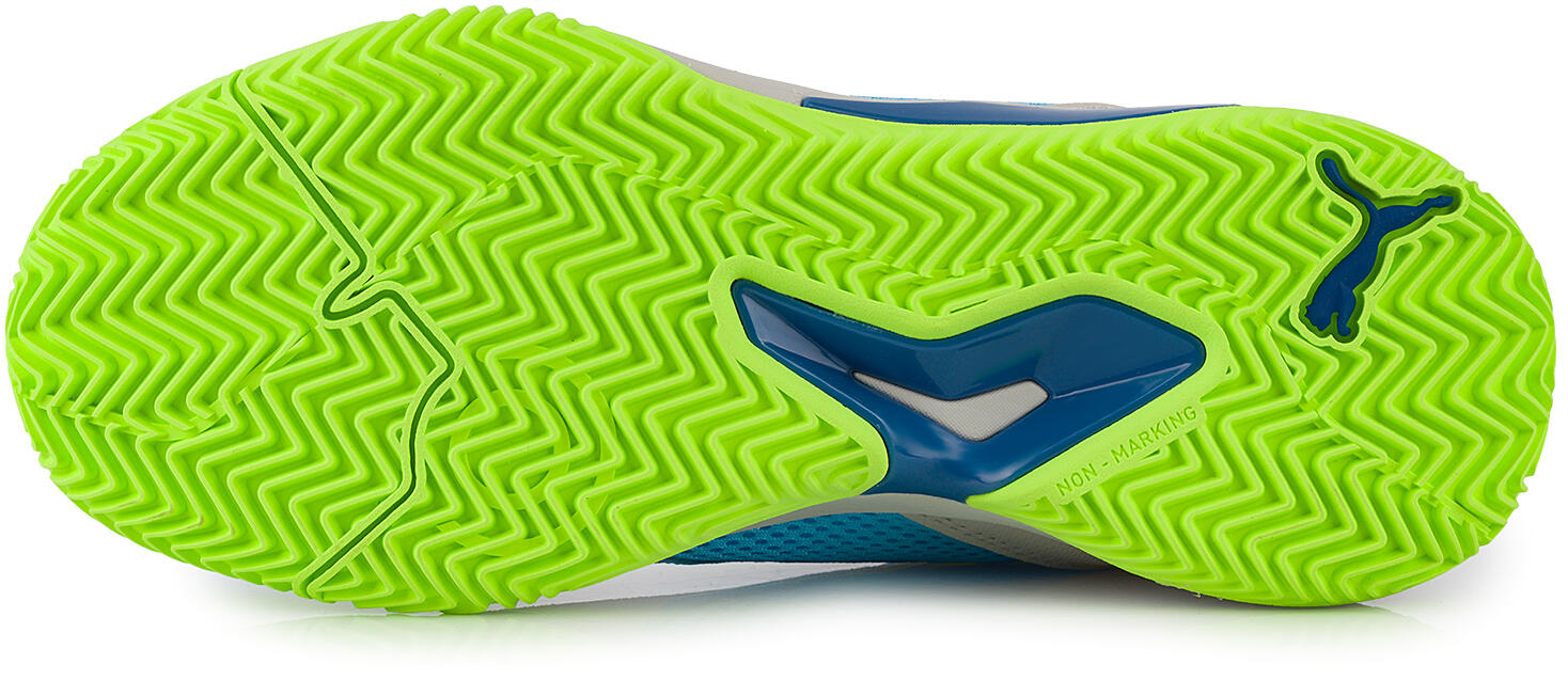 Męskie buty sportowe sneakersy niebieskie PUMA NOVA COURT 4/7
