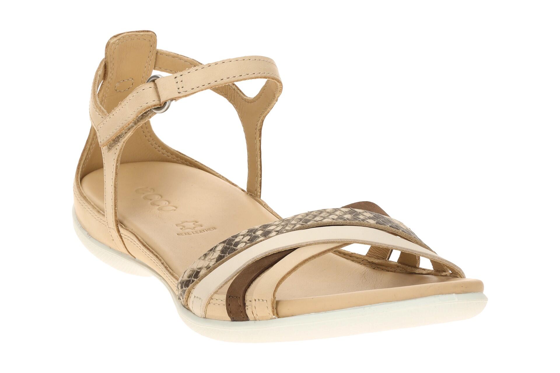 Ecco Flash Sandale braun beige Kreuzriemen 244243 3/7