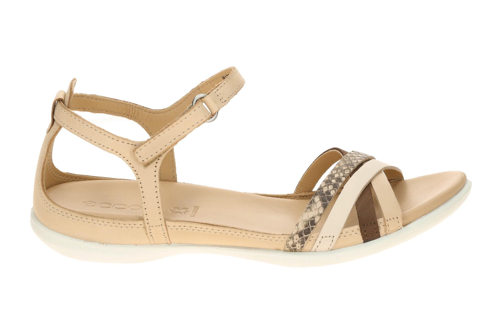 Ecco Flash Sandale braun beige Kreuzriemen 244243 2/7