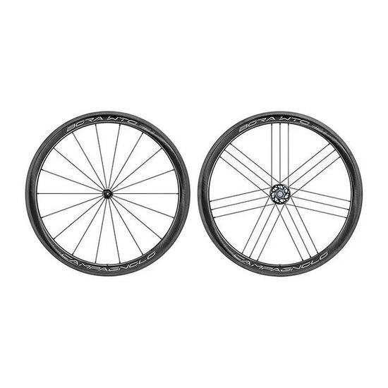 Set di ruote da bicicletta Campagnolo Bora Wto 45 2wf Tub. Car.nr/bla