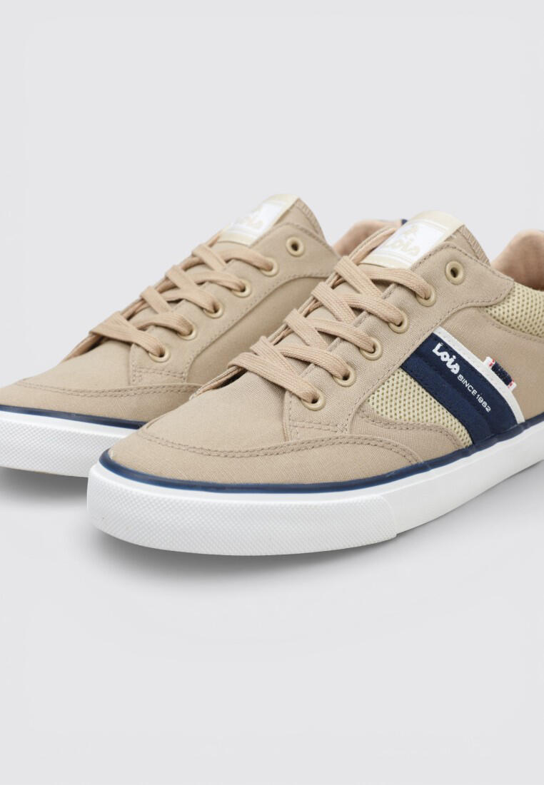 Zapatillas Deportivas Hombre Lois 61403 Beig 3/4