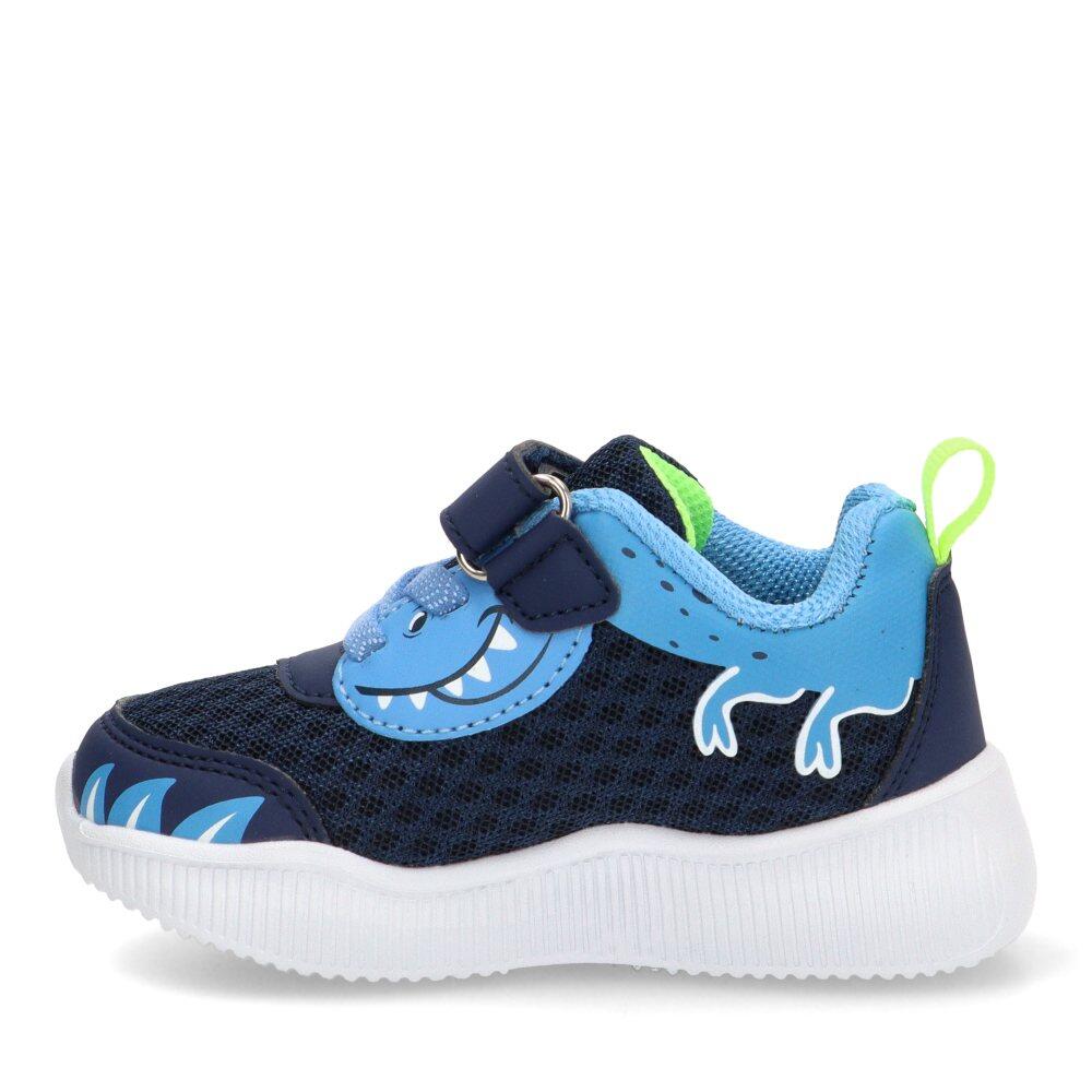 Deportivas Casual Niño Suela Plana - Modelo Rbs1637 Azul 3/6