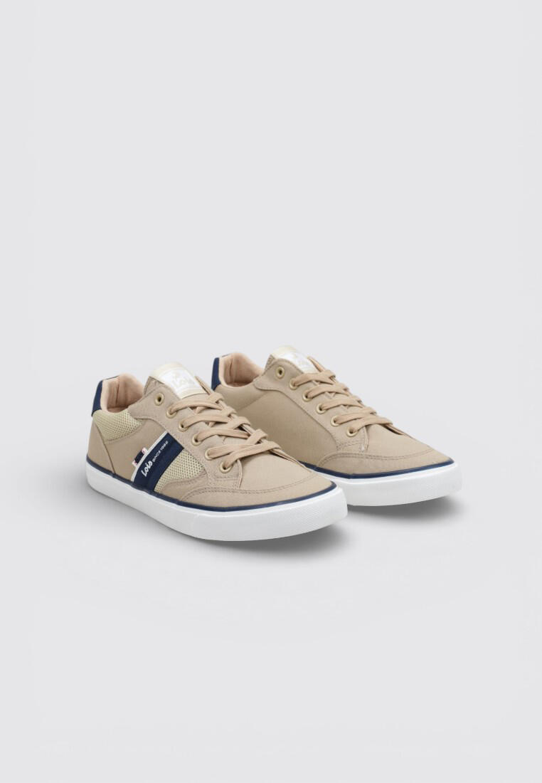 Zapatillas Deportivas Hombre Lois 61403 Beig 2/4