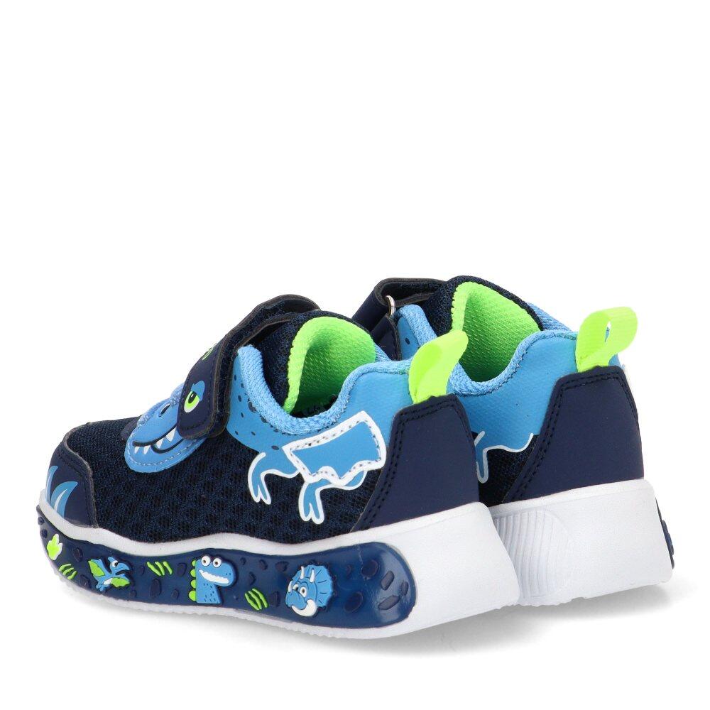 Deportivas Casual Niño Suela Plana - Modelo Rbs1637 Azul 4/6