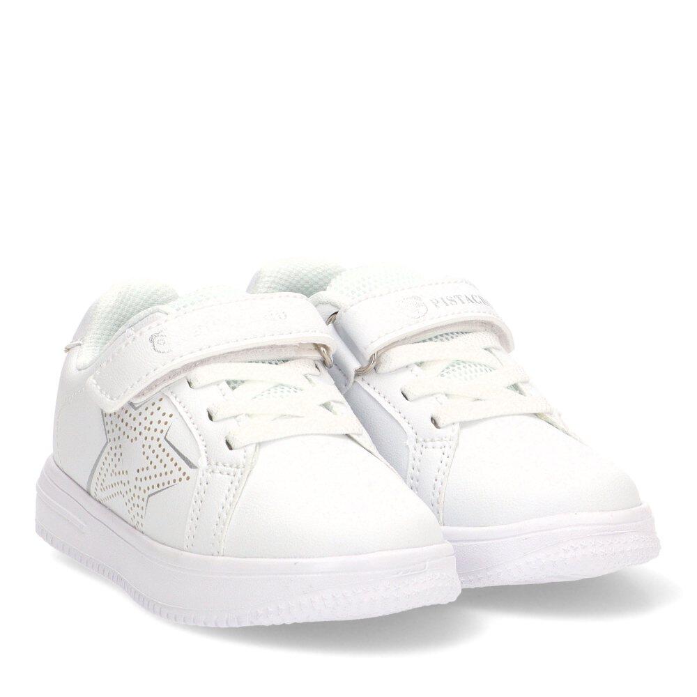 Deportivas Casual Niña Suela Plana - Modelo Rbs1653 Blanco 2/6