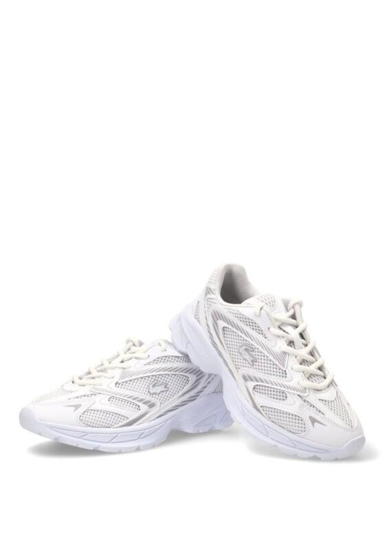 Deportivas Casual Mujer Suela Plana - Modelo 51suj0012 Blanco 5/6