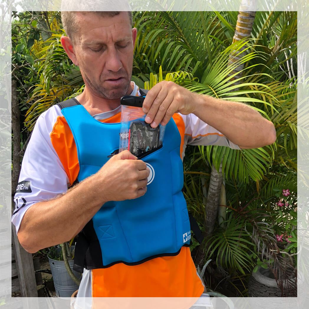 Rettungsweste für Paddeln & Wassersport, Größe XS 4/7