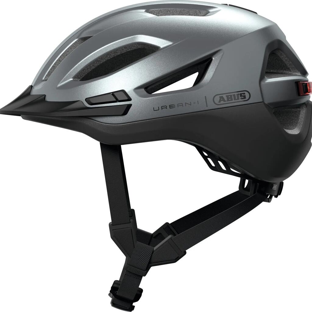 Abus Urban-I 4.0 Ace helmet graphite silver M 54-58 cm