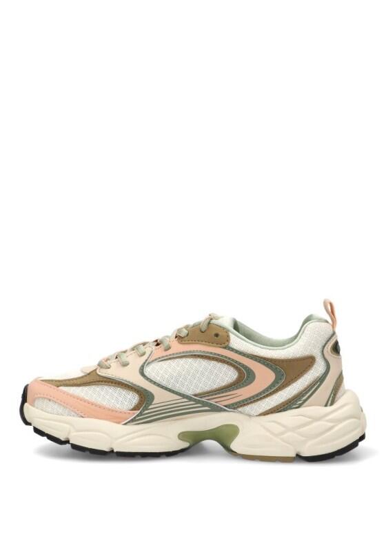Deportivas Casual Mujer Suela Plana - Modelo 51sfa0046 Beige 3/6