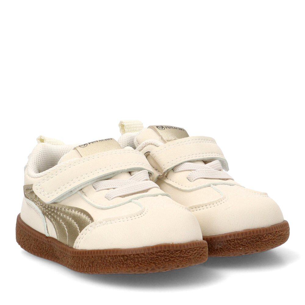 Deportivas Casual Niña Suela Plana - Modelo Rbs1618 Oro 2/6