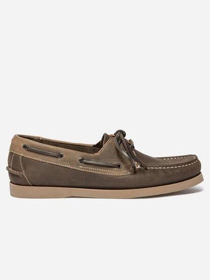 Chaussures bateau Homme - PHENIS Marron