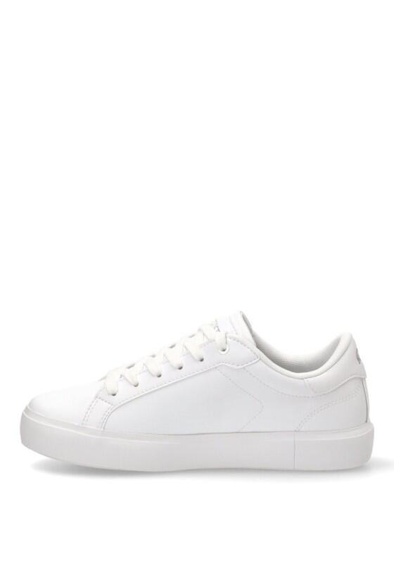 Deportivas Casual Mujer Suela Plana - Modelo 51suj0003 Blanco 3/6