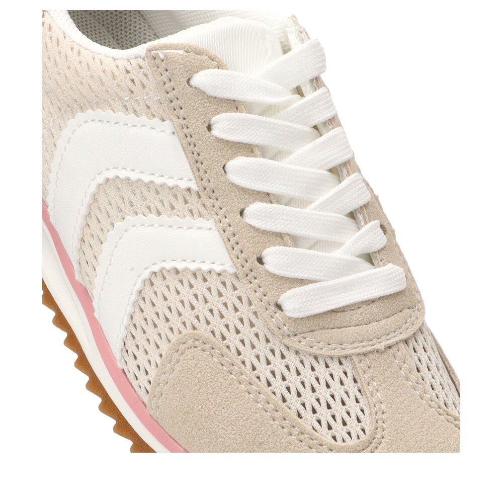 Deportivas Casual Niña Suela Plana - Modelo Rbs1690 Beige 6/6