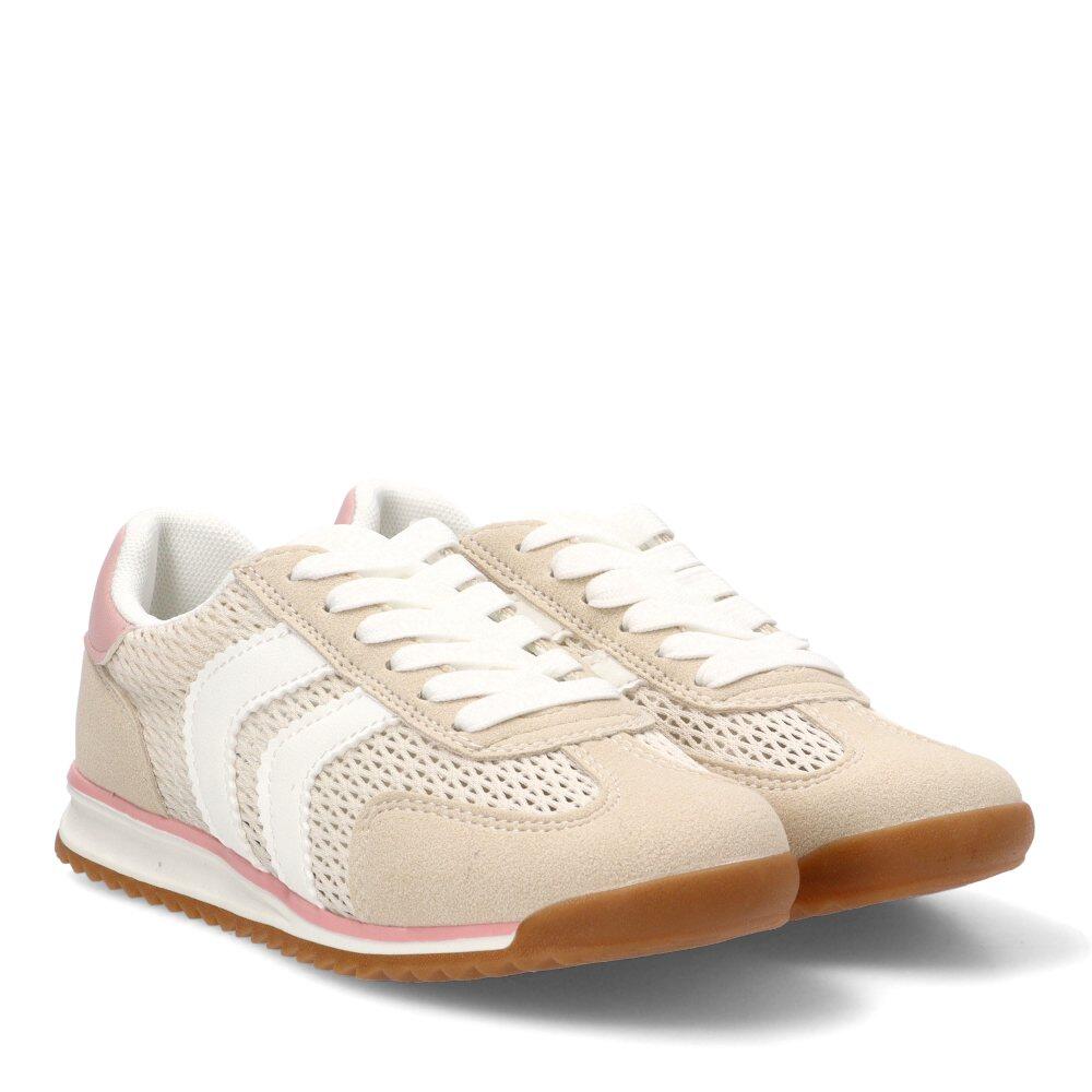Deportivas Casual Niña Suela Plana - Modelo Rbs1690 Beige 2/6