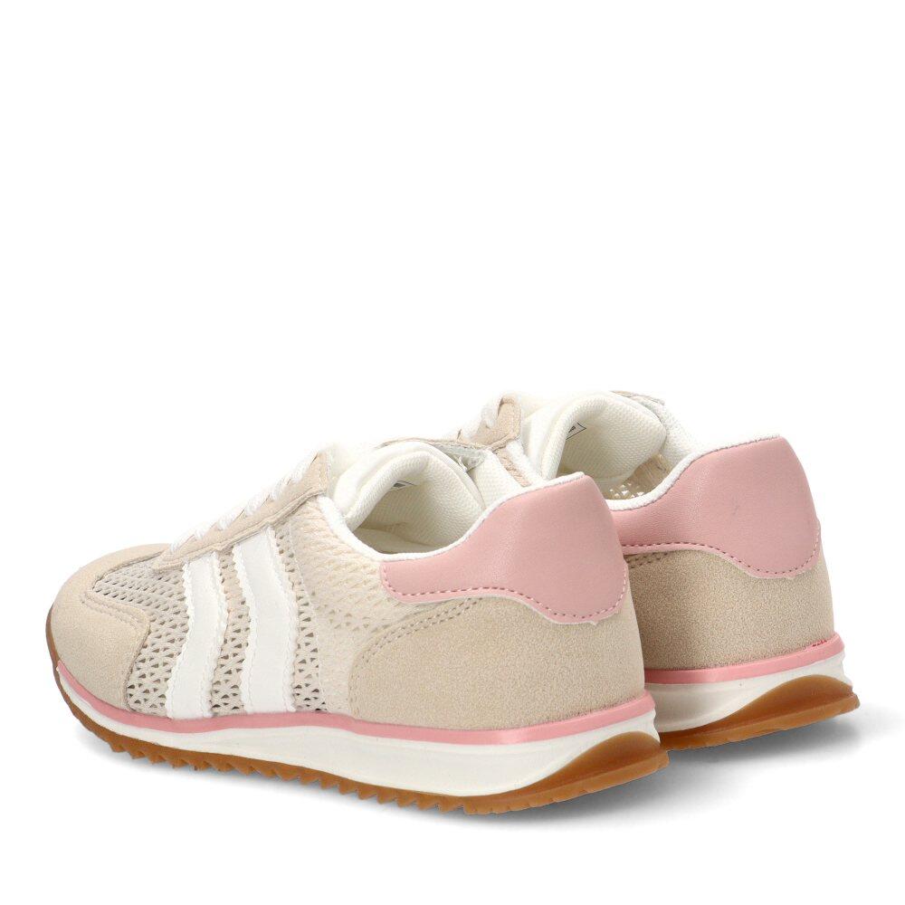 Deportivas Casual Niña Suela Plana - Modelo Rbs1690 Beige 4/6