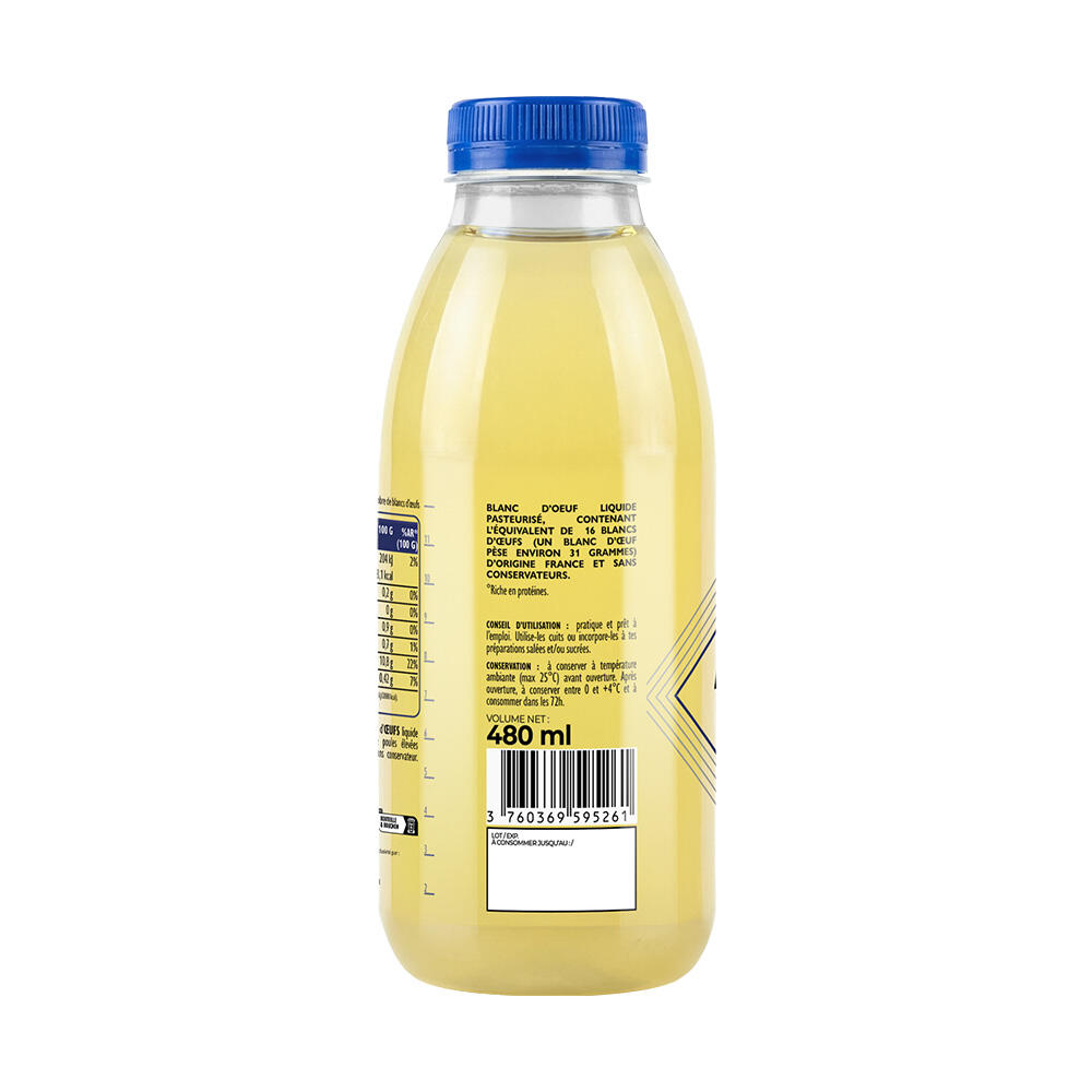 Clara De Huevo Líquida - Claras De Huevo Pasteurizadas (6x480 Ml) 6/7